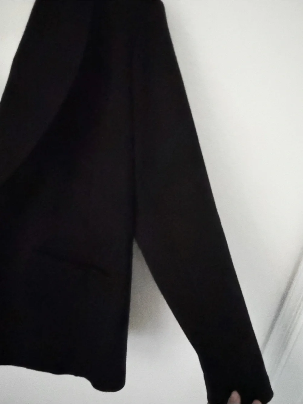 Susan Graver Black Single-Button Collar Blazer
